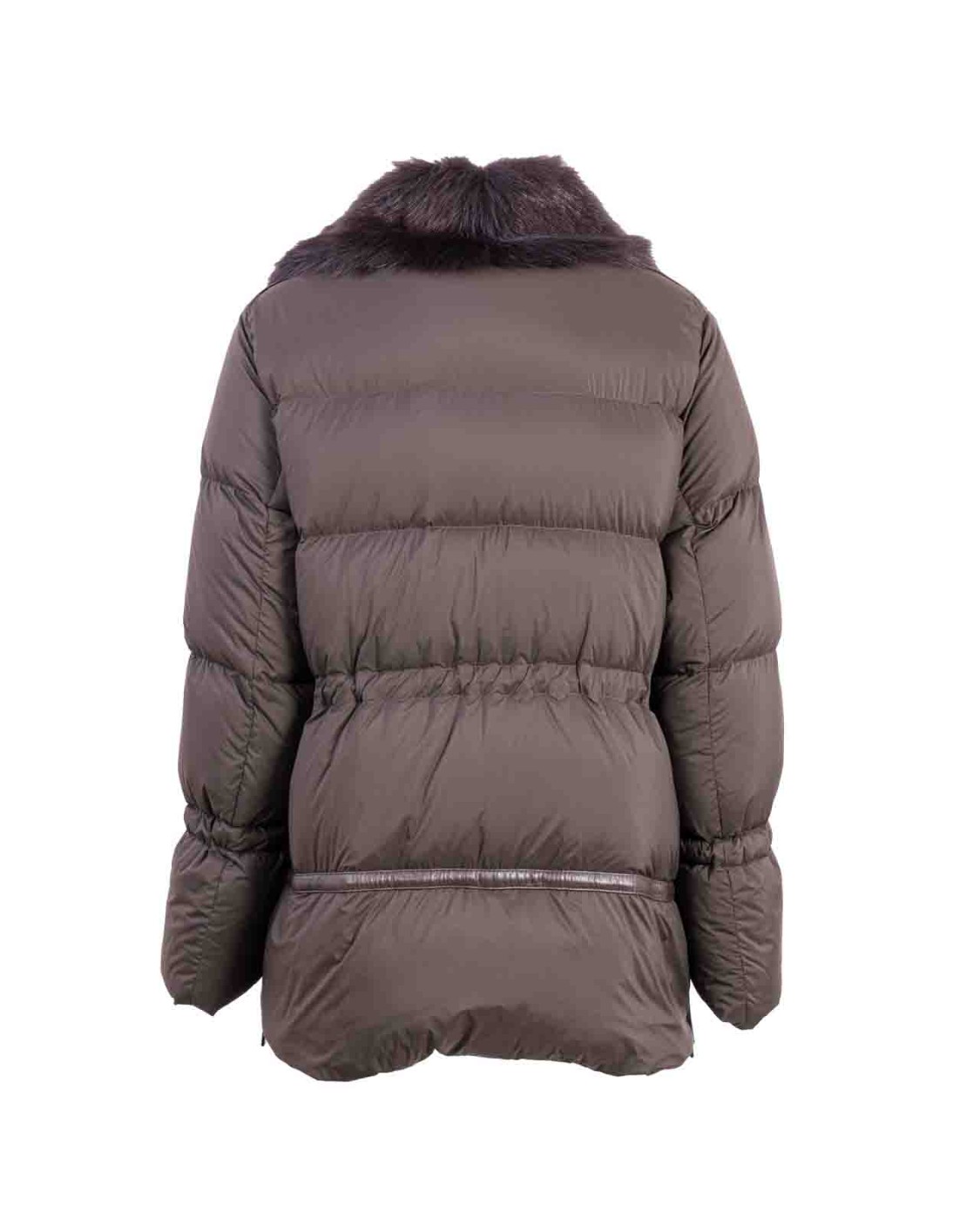 shop MOORER  Piumino: Moorer piumino "Yoss".
Collo con pelliccia.
Maniche lunghe.
Chiusura con zip con doppio cursore.
Inserti in pelle.
Tasche laterali.
Composizione 1: 100% Pelle.
Composizione 2: 100% Poliammide.
Fabbricato in Italia.. YOSS 100868-U0213 number 5762286